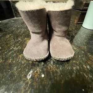 Ugg infant boots grey barely worn